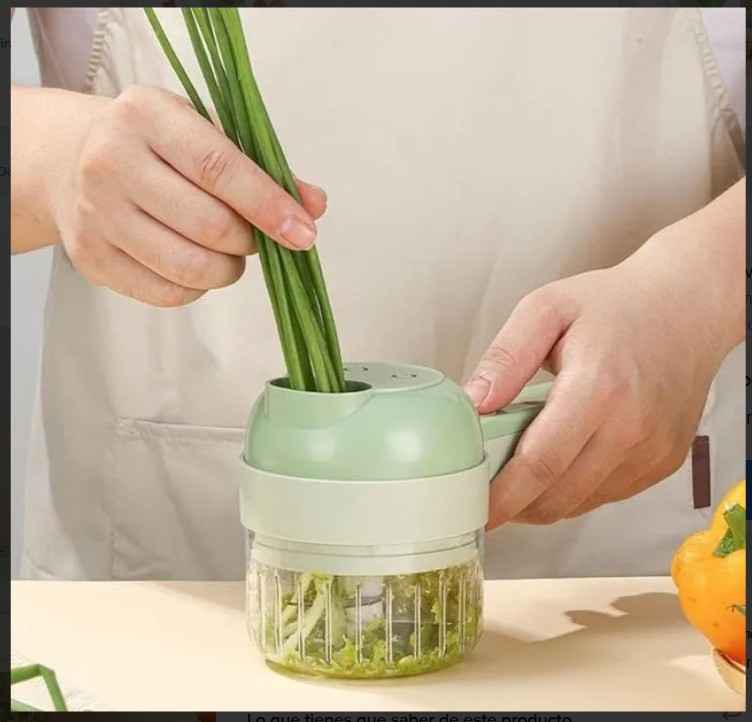 Miniatura 3 de CORTADOR DE VERDURA ELÉCTRICO